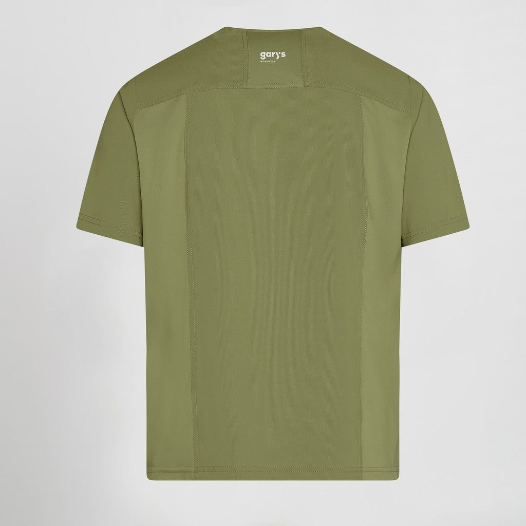 BLUSA HOMBRE ABIERTA CUELLO PICO M/C ALONSO