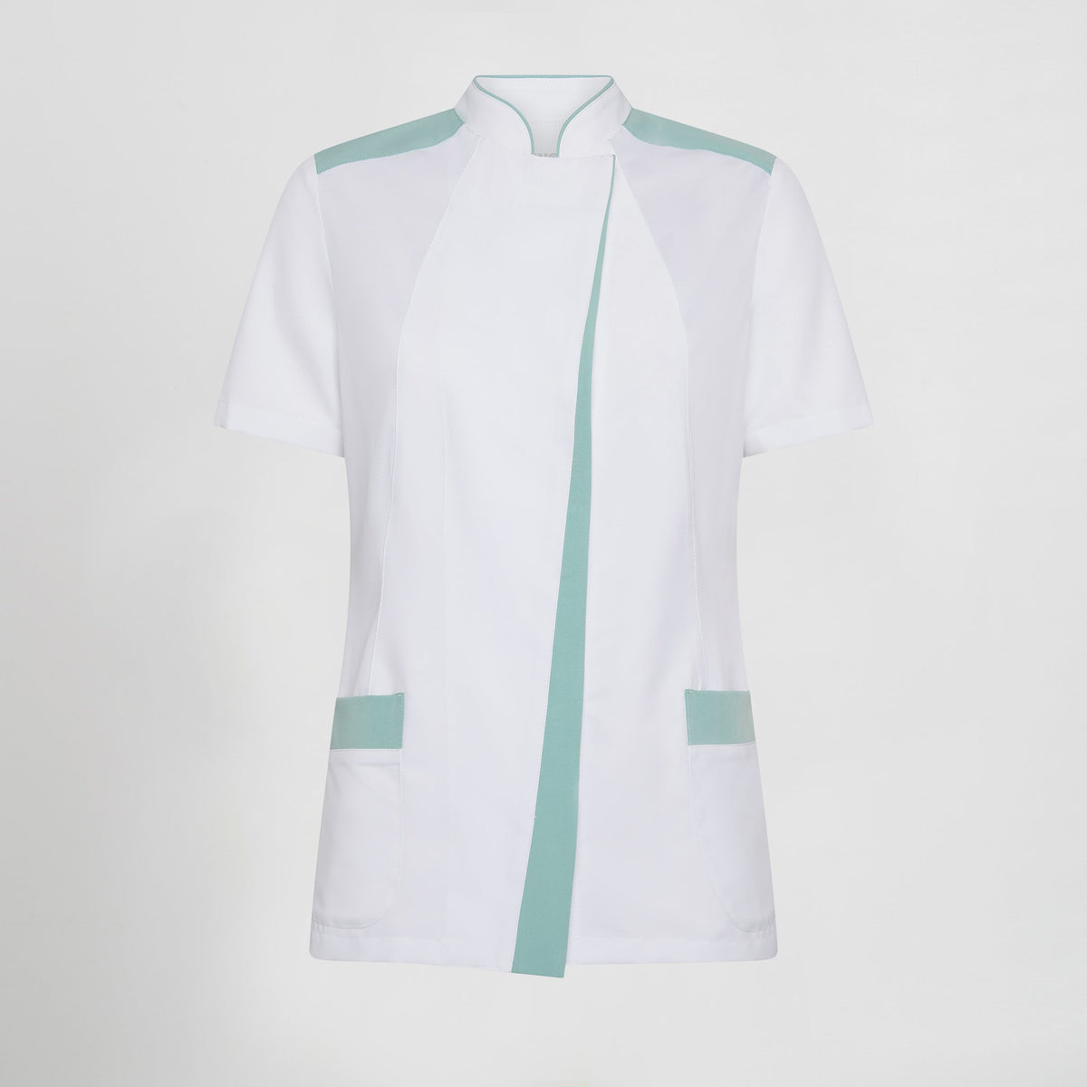 BLUSA MUJER ABIERTA CUELLO MAO M/C JUDIT