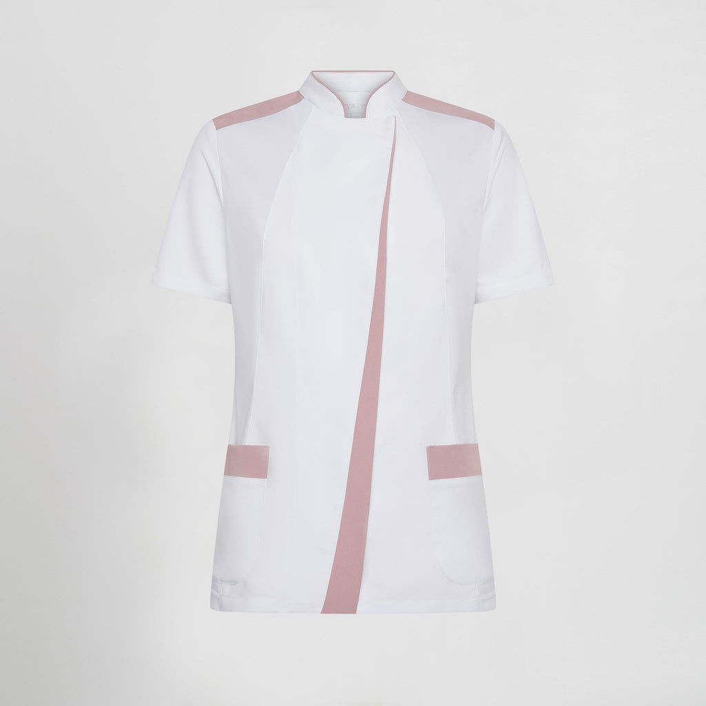 BLUSA MUJER ABIERTA CUELLO MAO M/C JUDIT