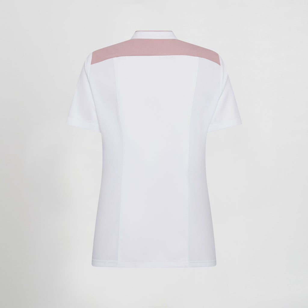BLUSA MUJER ABIERTA CUELLO MAO M/C JUDIT