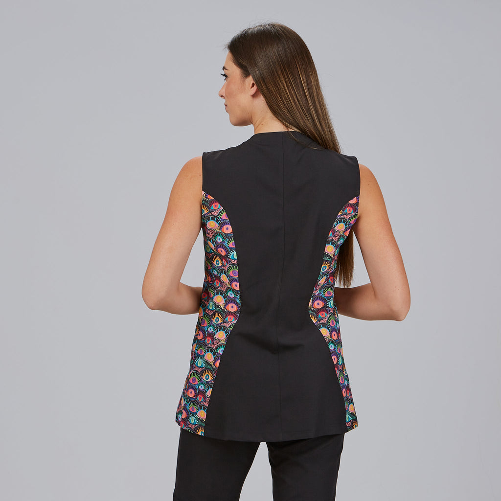 BLUSA ABIERTA MUJER CREMALLERA NAIA