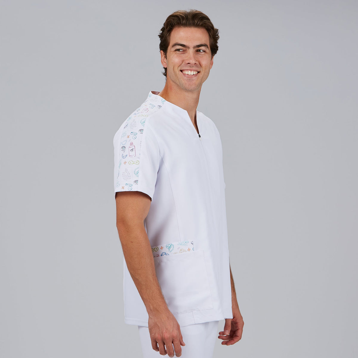 BLUSA HOMBRE CUELLO CHIMENEA M/C LIAM