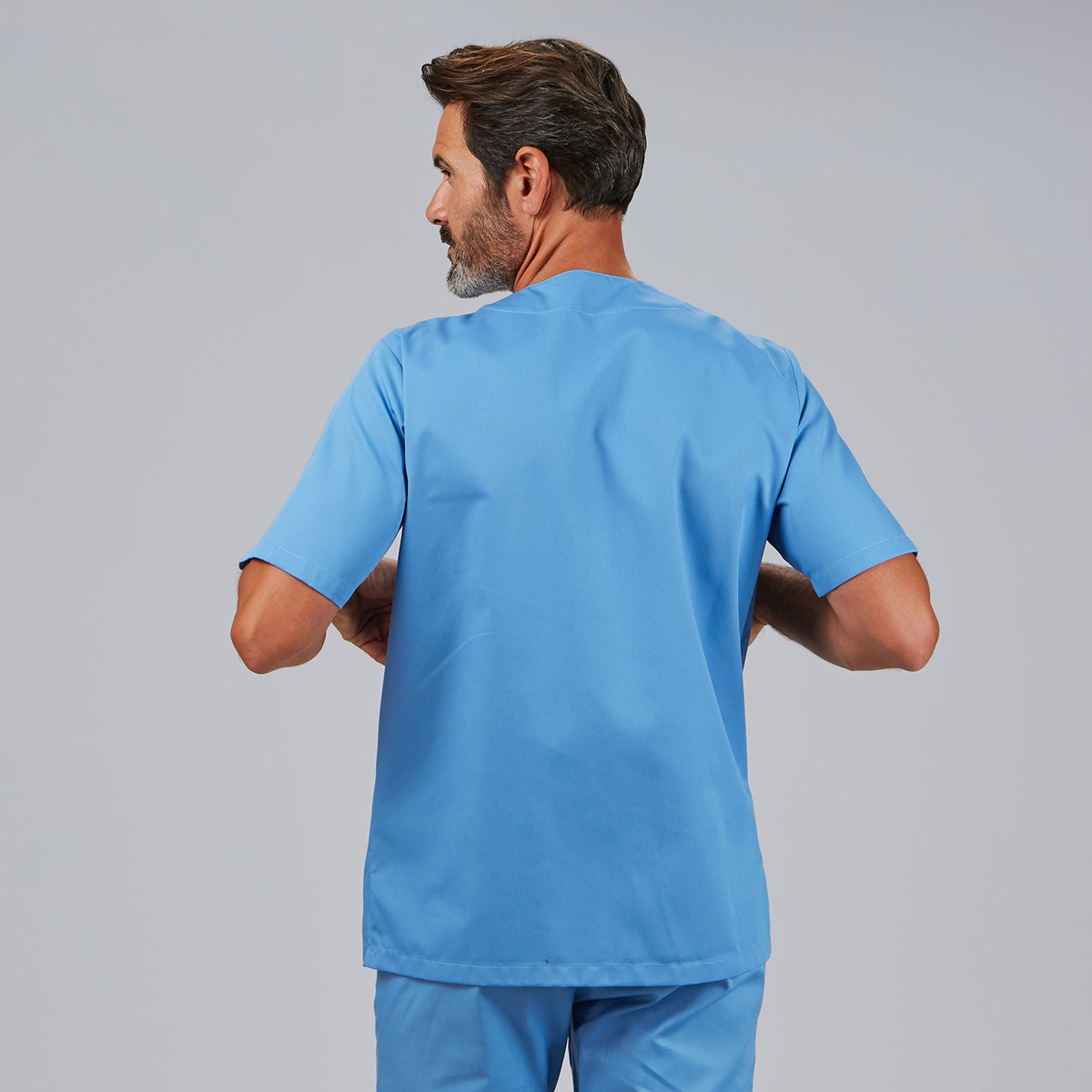 BLUSA SANITARIO UNISEX ABOTONADO