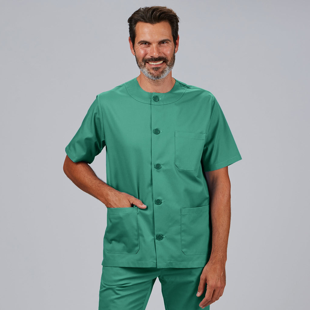 BLUSA SANITARIO UNISEX ABOTONADO