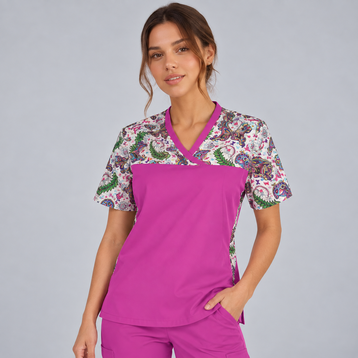 BLUSA MUJER PICO HIPPIE