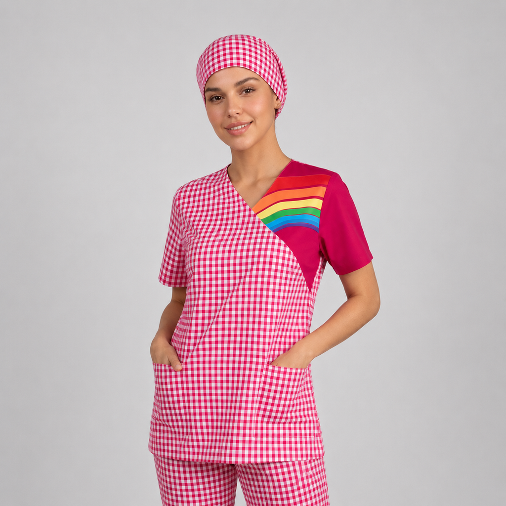 BLUSA UNISEX ARCOIRIS BAMBULA ANTIBACTERIANO