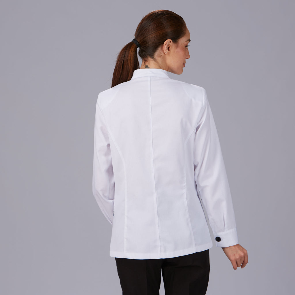 BLUSA MUJER CUELLO MAO M/LARGA