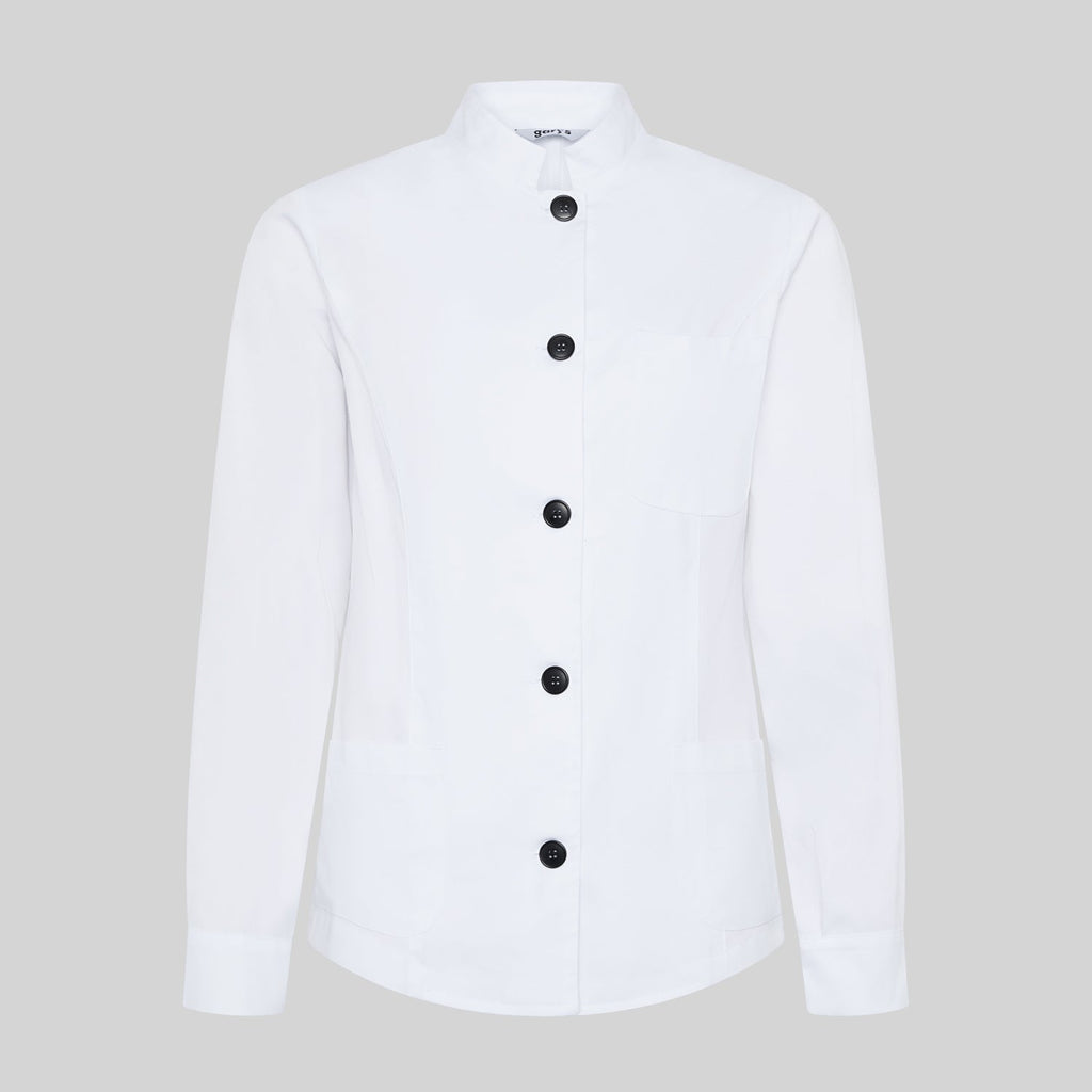 BLUSA MUJER CUELLO MAO M/LARGA