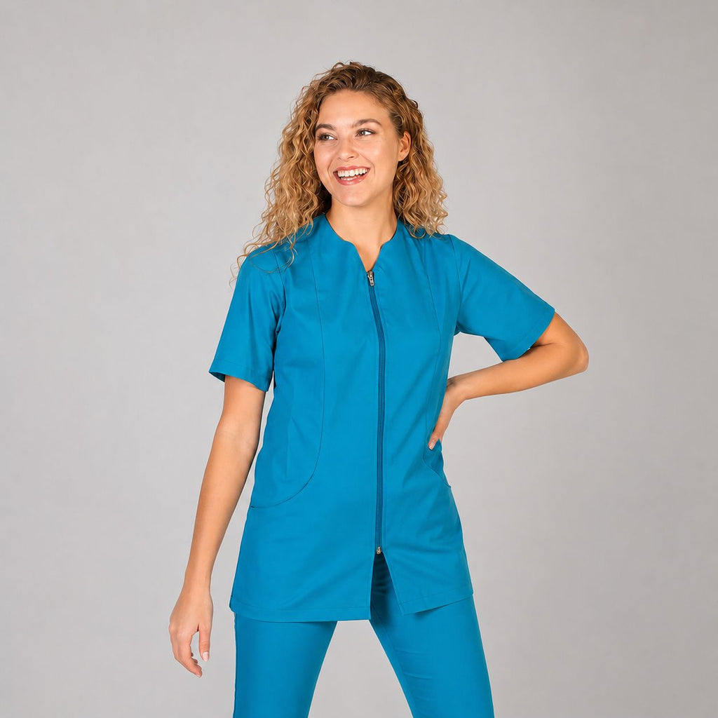 BLUSA MUJER CREMALLERA SICILIA M/C