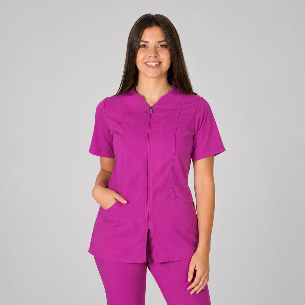 BLUSA MUJER CREMALLERA SICILIA M/C