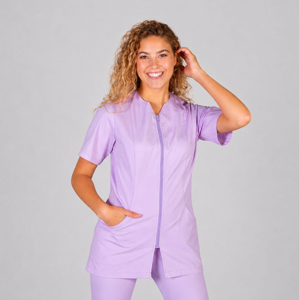 BLUSA MUJER CREMALLERA SICILIA M/C