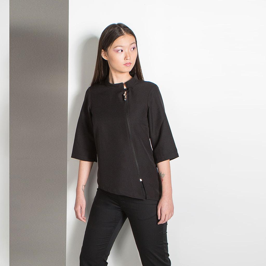 BLUSA MUJER CREMALLERA COSTADO