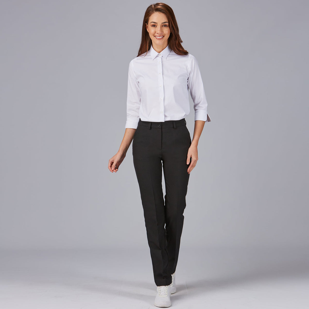 PANTALON MUJER PLANA POLIESTER BOLSILLO FRANCES