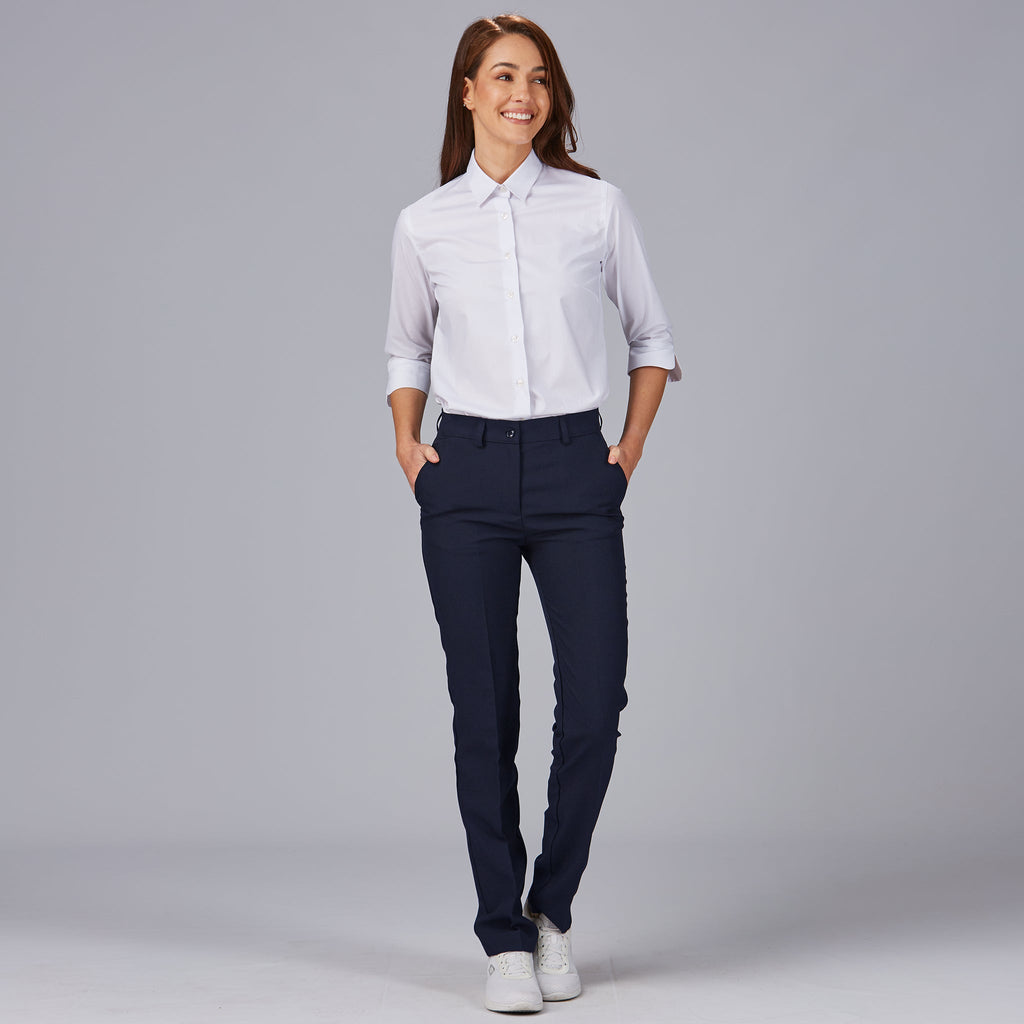 PANTALON MUJER PLANA POLIESTER BOLSILLO FRANCES