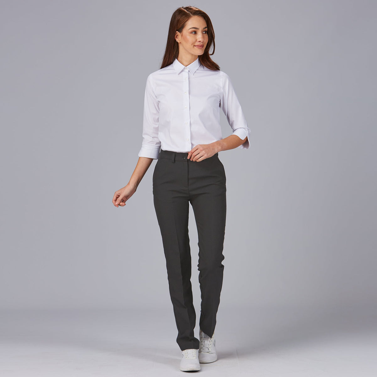 PANTALON MUJER PLANA POLIESTER BOLSILLO FRANCES