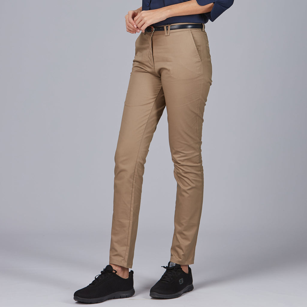 PANTALON MUJER CHINO T400