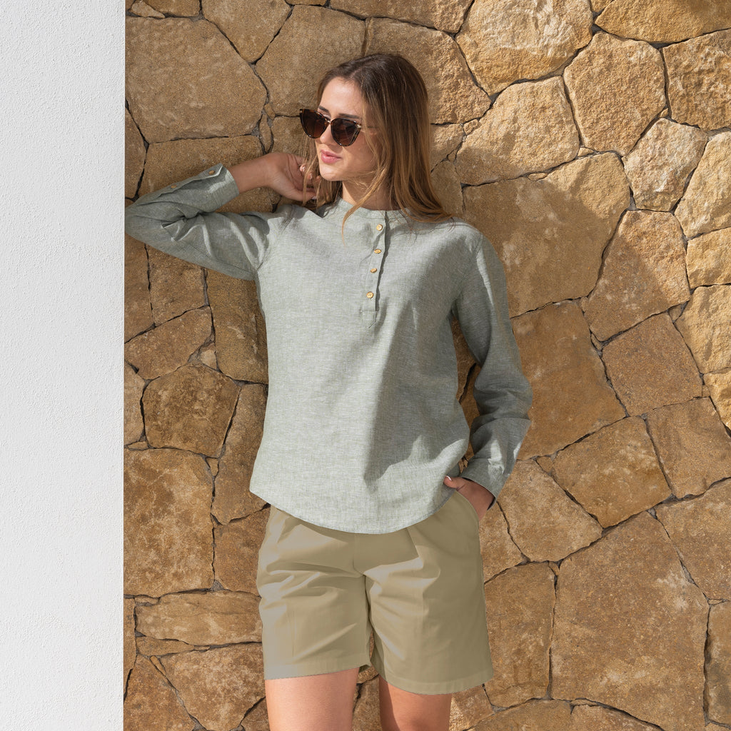 BERMUDA MUJER OLLAOS CINTURA
