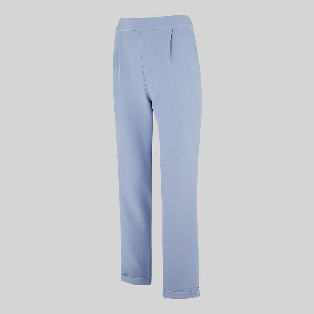 PANTALON MUJER BIELASTICO BAJO VUELTO