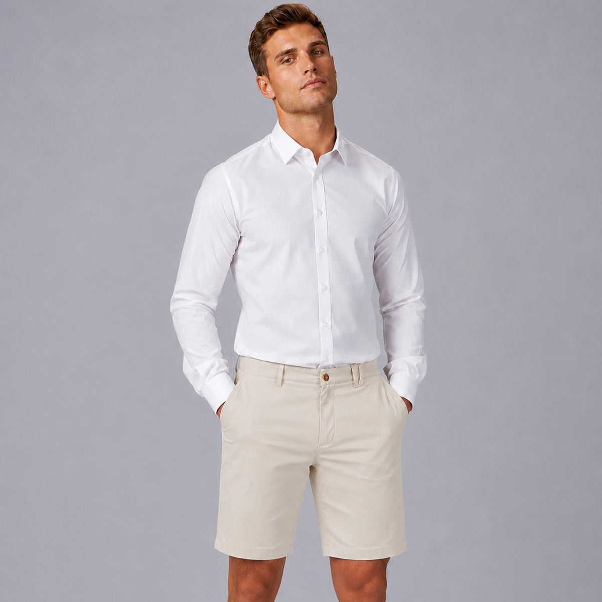 BERMUDA HOMBRE CHINO T400