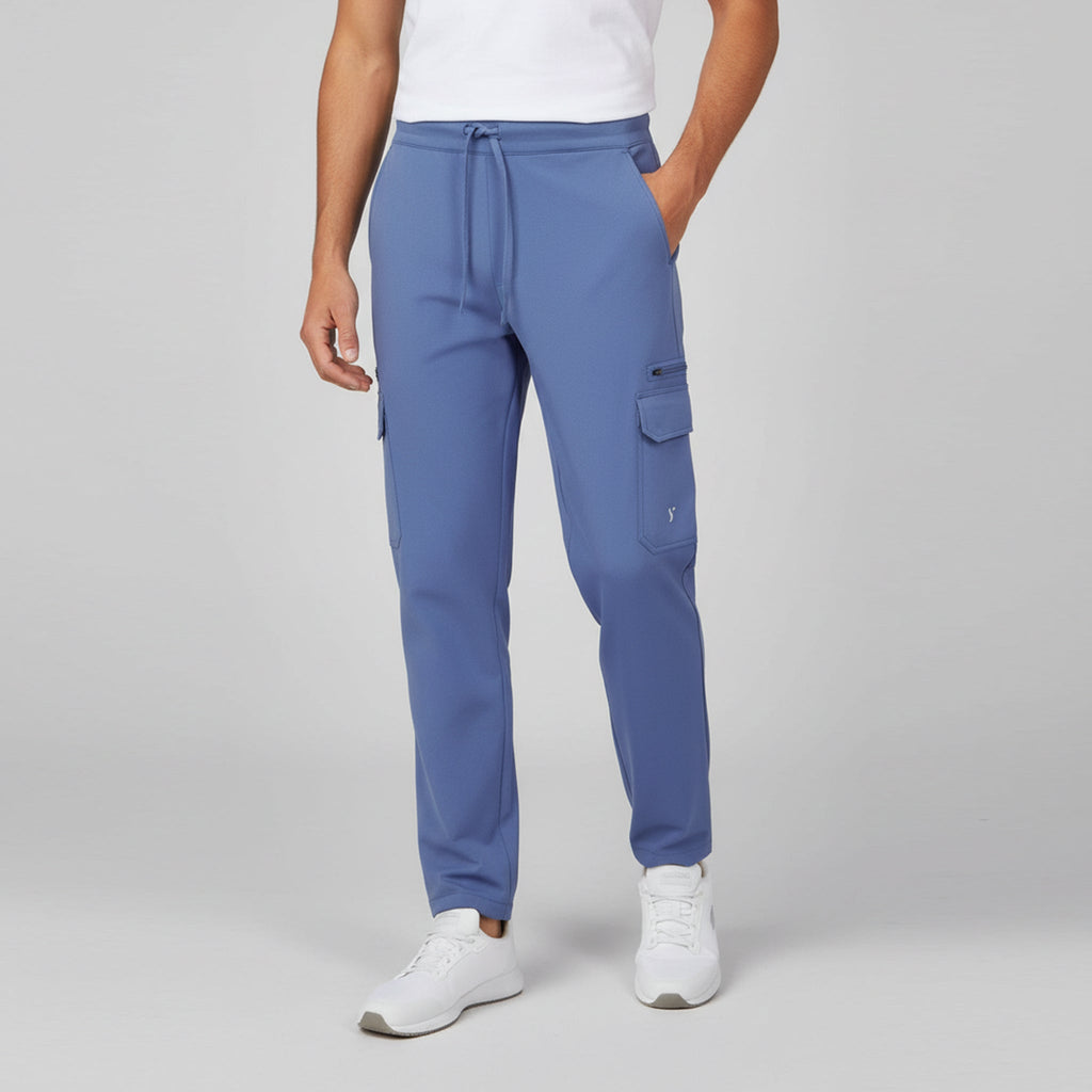 PANTALON UNISEX CINTURA AJUSTABLE Y BOLSILLOS CARGO