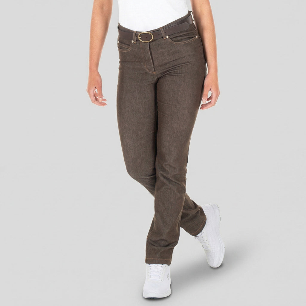 PANTALON MUJER VAQUERO TALLE MEDIO