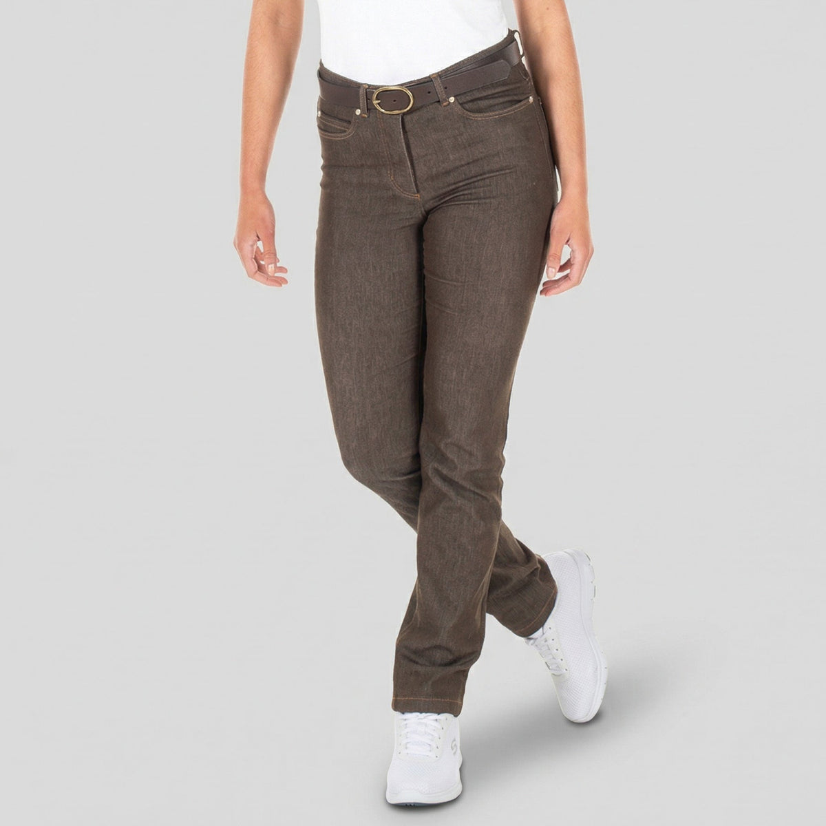 PANTALON MUJER VAQUERO TALLE MEDIO