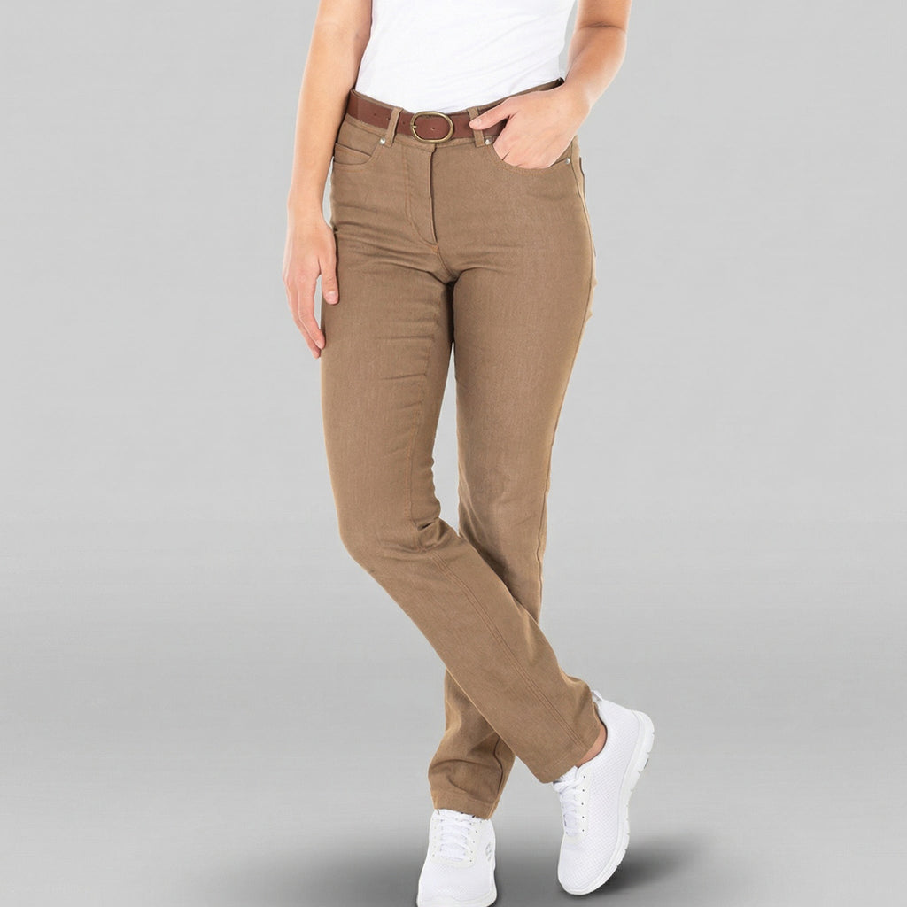 PANTALON MUJER VAQUERO TALLE MEDIO