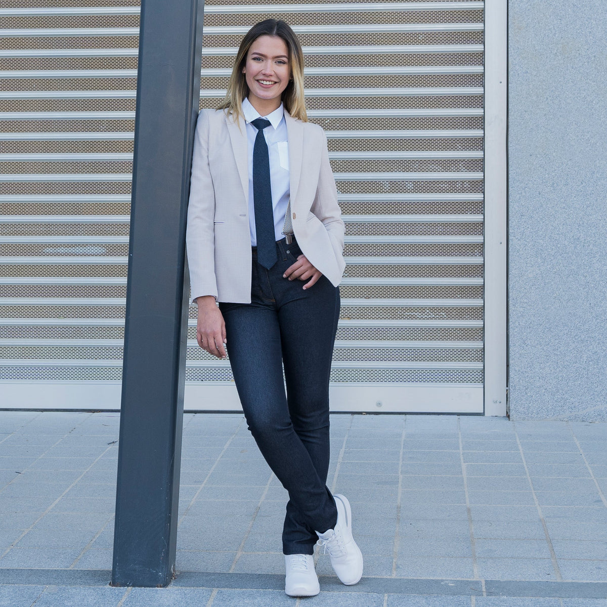 PANTALON MUJER VAQUERO TALLE MEDIO