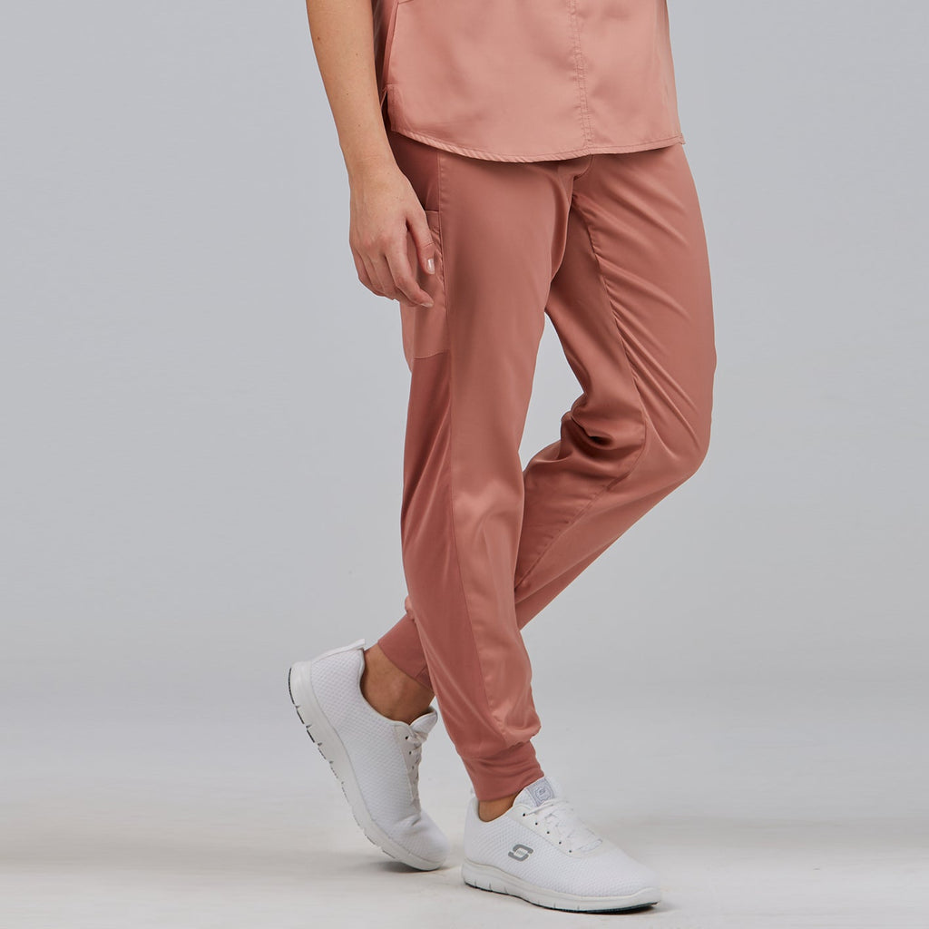 PANTALON UNISEX JOGGER PEACH