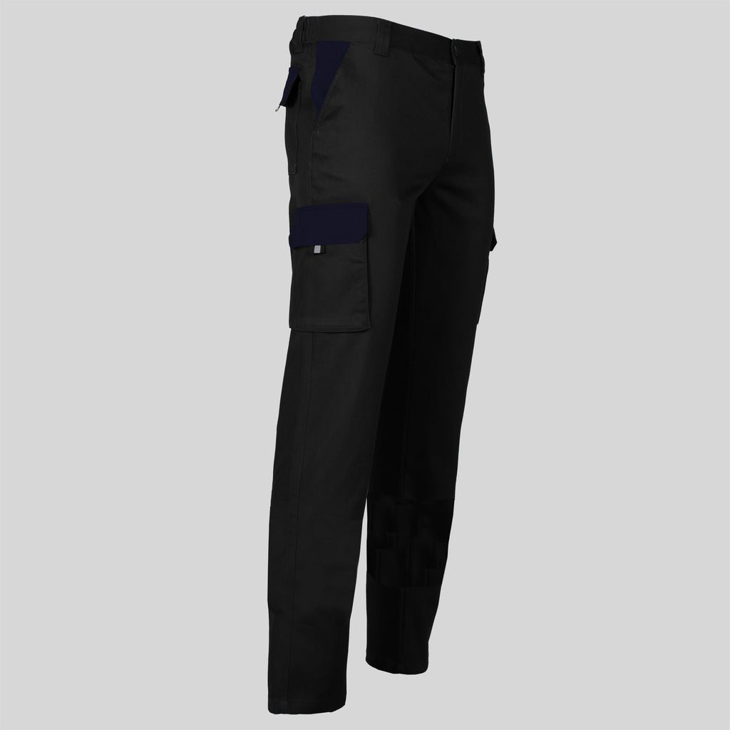 PANTALON UNISEX MULTIBOLSILLOS ELASTICO GAMO COMBINADO