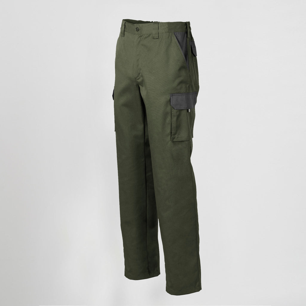 PANTALON UNISEX MULTIBOLSILLOS ELASTICO GAMO COMBINADO