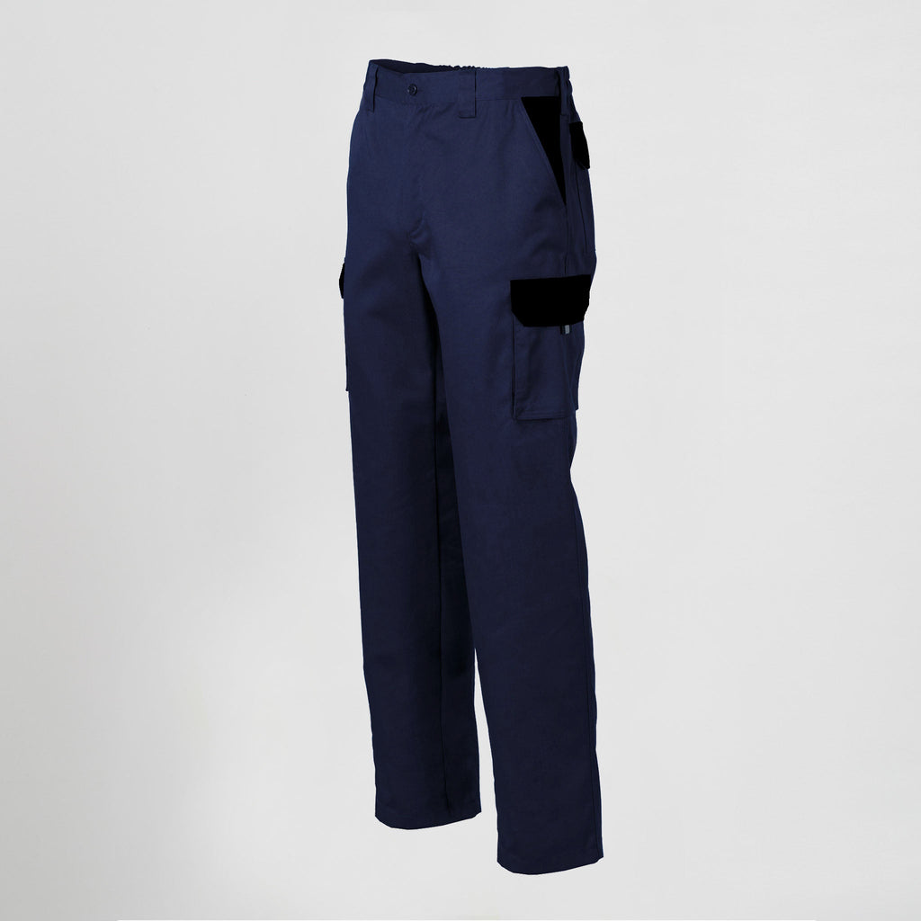 PANTALON UNISEX MULTIBOLSILLOS ELASTICO GAMO COMBINADO