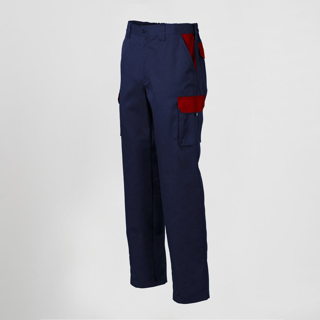 PANTALON UNISEX MULTIBOLSILLOS ELASTICO GAMO COMBINADO