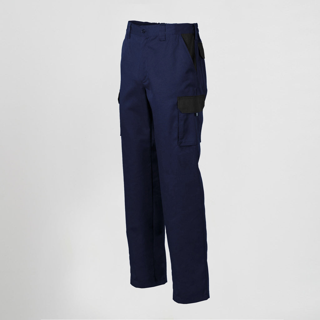 PANTALON UNISEX MULTIBOLSILLOS ELASTICO GAMO COMBINADO