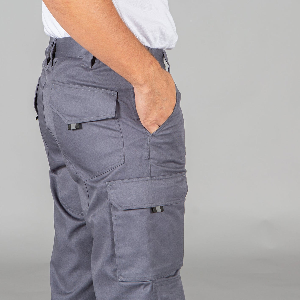 PANTALON UNISEX MULTIBOLSILLOS ELASTICO ARCE