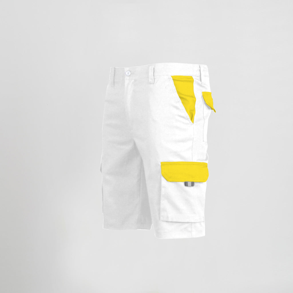 BERMUDA UNISEX MULTIBOLSILLOS ELASTICO GAMO COMBINADA