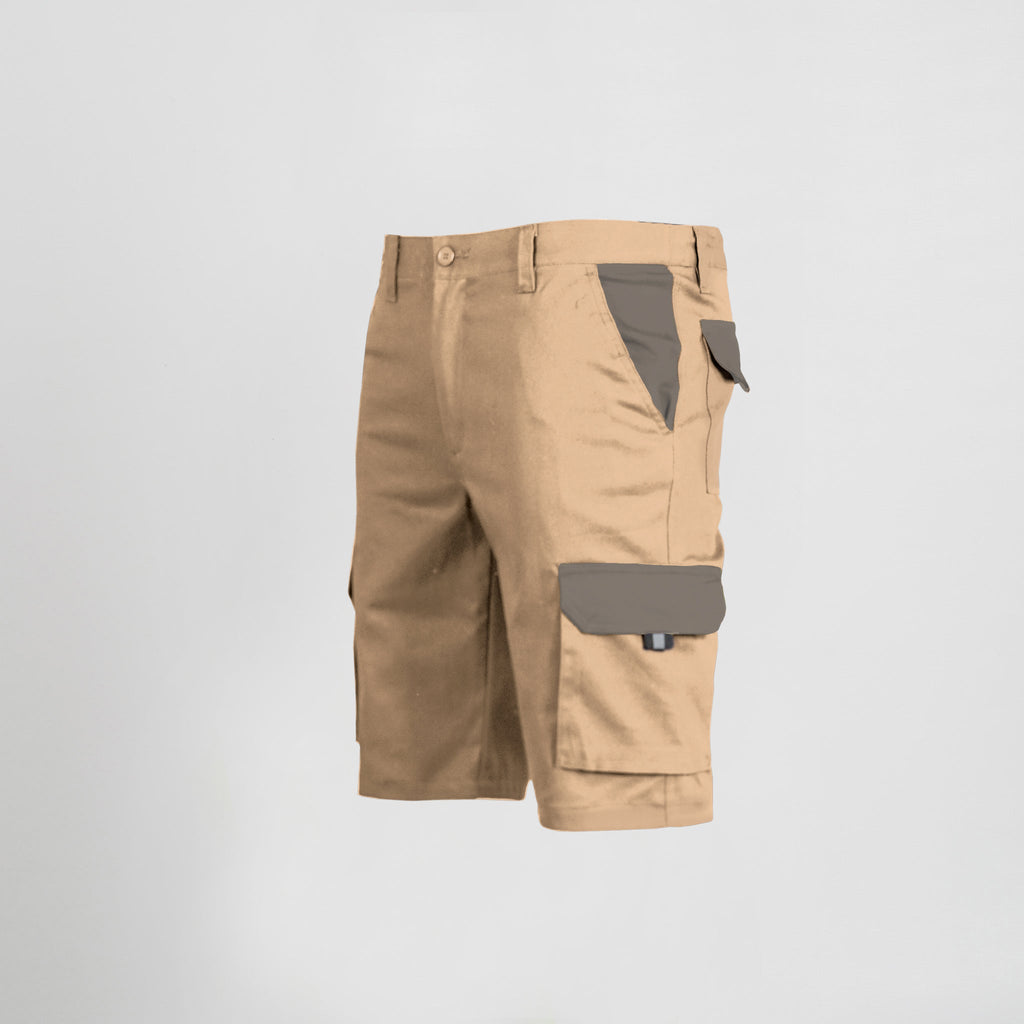 BERMUDA UNISEX MULTIBOLSILLOS ELASTICO GAMO COMBINADA
