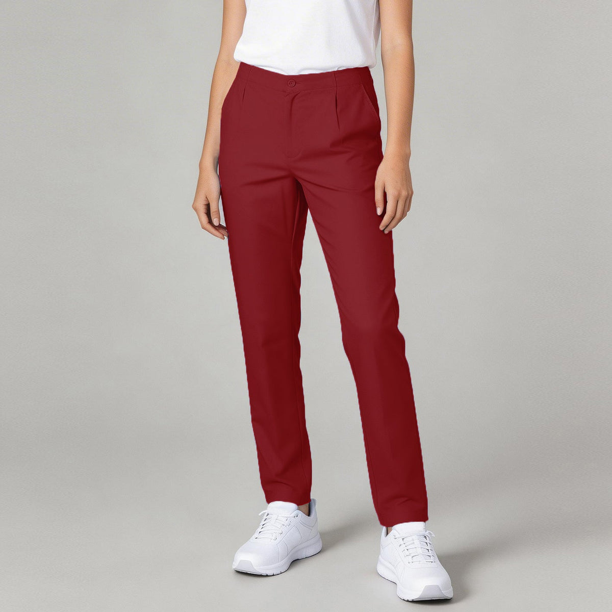 PANTALON SARGA COLORES BASICOS BOLSILLOS