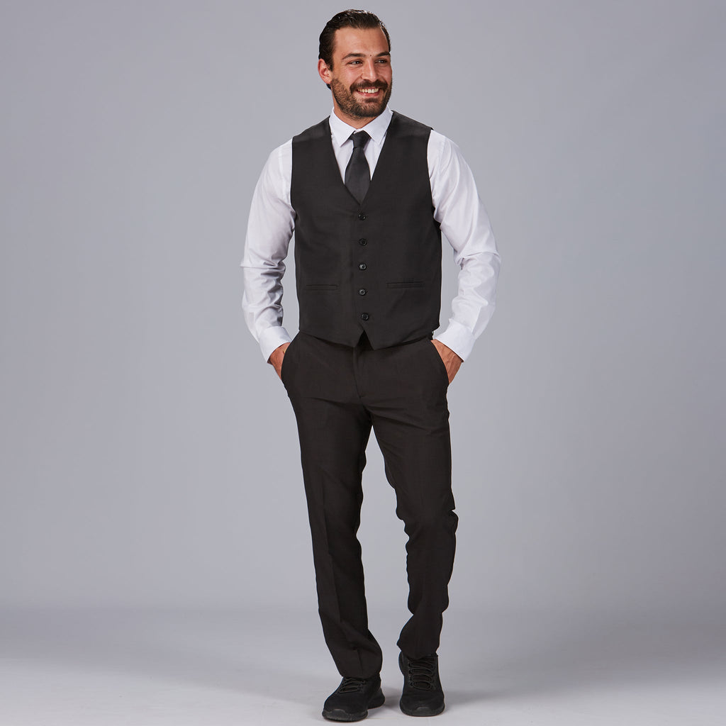 PANTALON HOMBRE SIN PINZAS PLANA POLIESTER