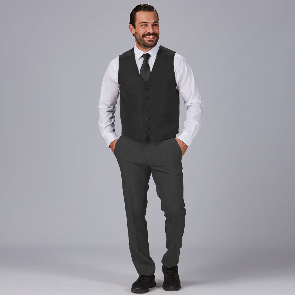 PANTALON HOMBRE SIN PINZAS PLANA POLIESTER