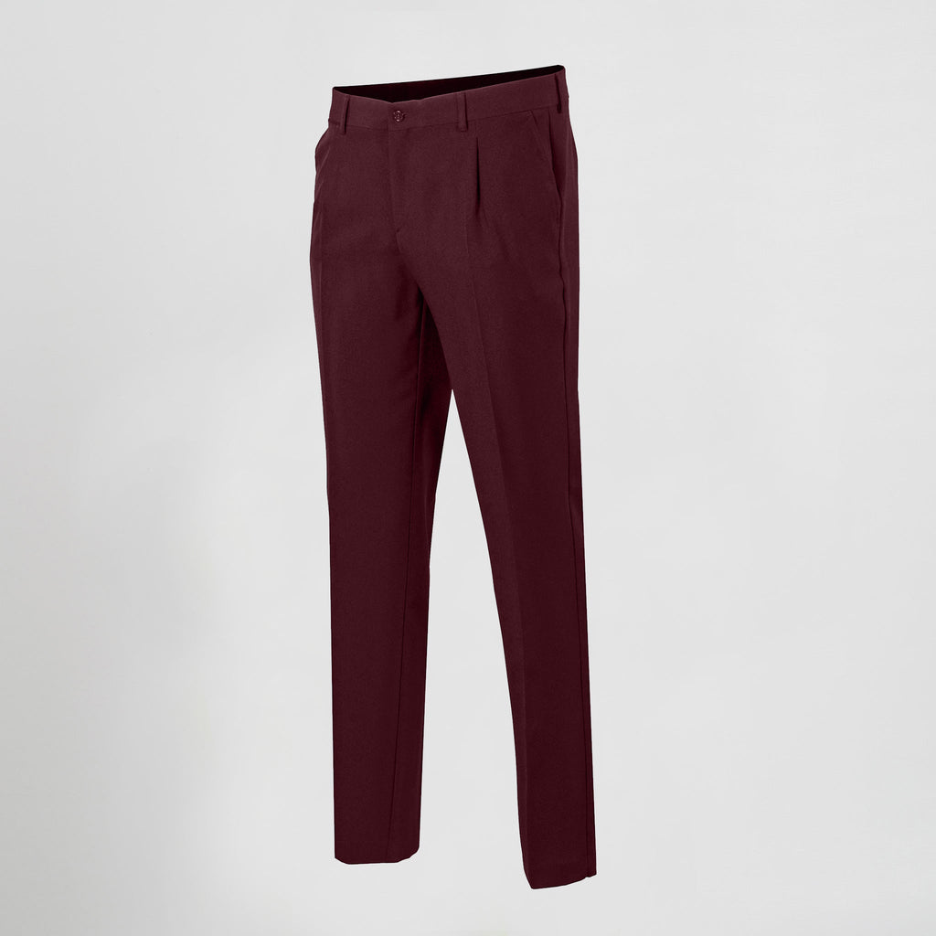 PANTALON HOMBRE SIN PINZAS PLANA POLIESTER