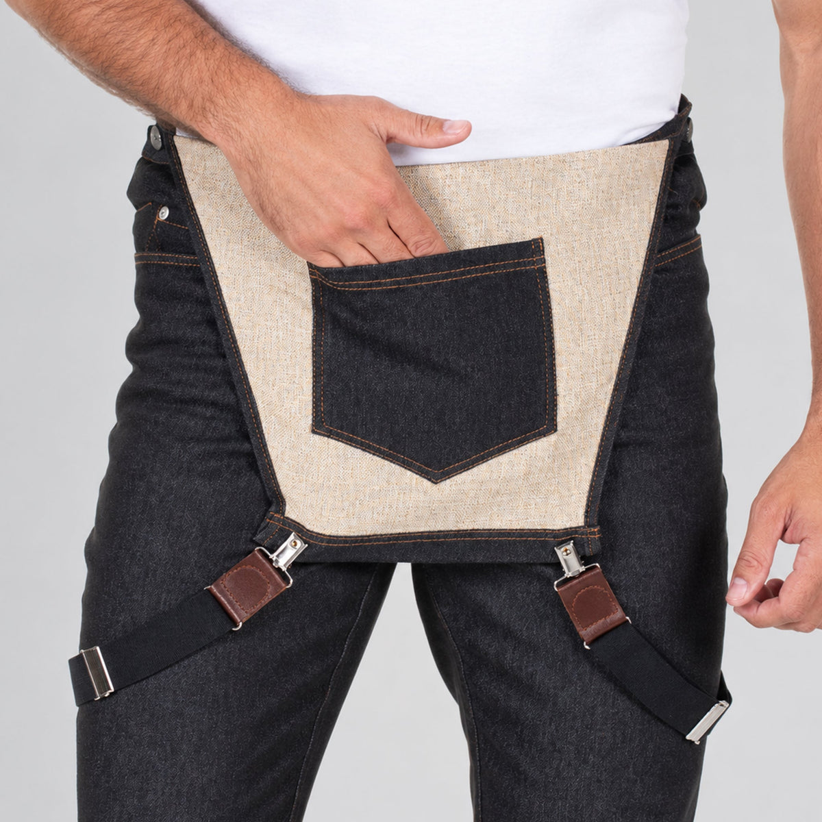 PETO UNISEX VAQUERO (tirantes aparte ref.3295)