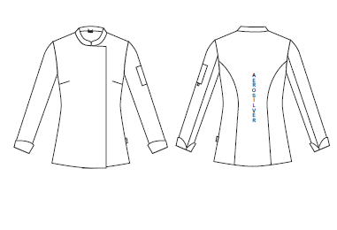CHAQUETA COCINA MUJER MIRANDA