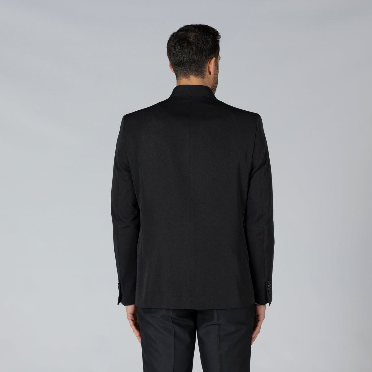 AMERICANA HOMBRE 1 BOTON SOLAPA INVERTIDA SLIM FIT TRIVIAL