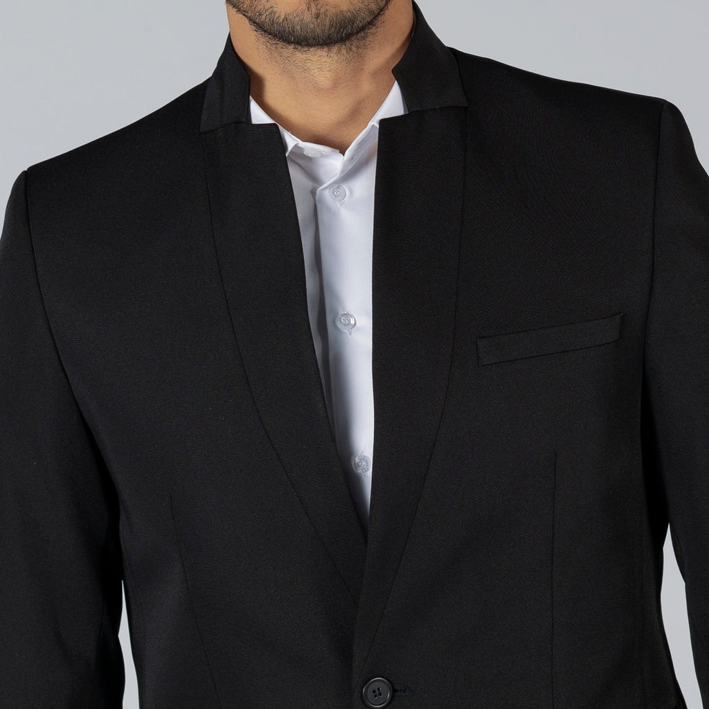 AMERICANA HOMBRE 1 BOTON SOLAPA INVERTIDA SLIM FIT TRIVIAL