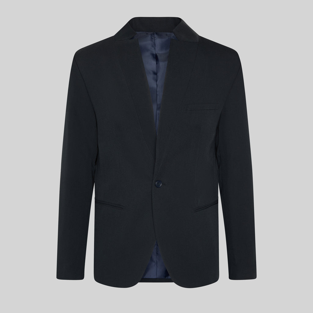 AMERICANA HOMBRE 1 BOTON SOLAPA INVERTIDA SLIM FIT TRIVIAL
