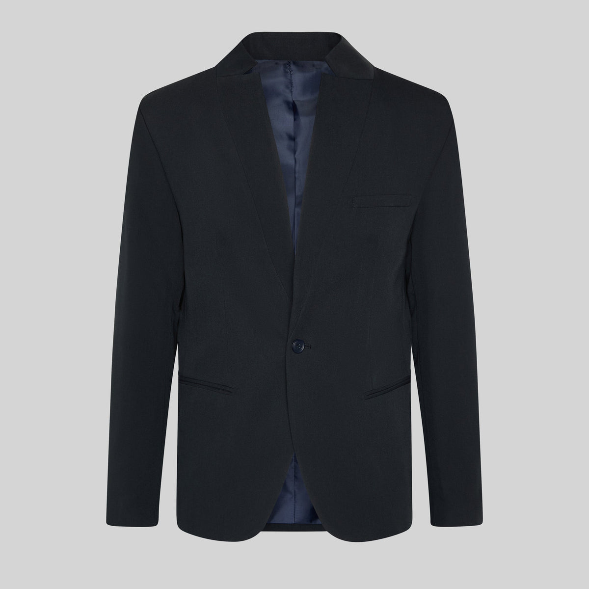 AMERICANA HOMBRE 1 BOTON SOLAPA INVERTIDA SLIM FIT TRIVIAL