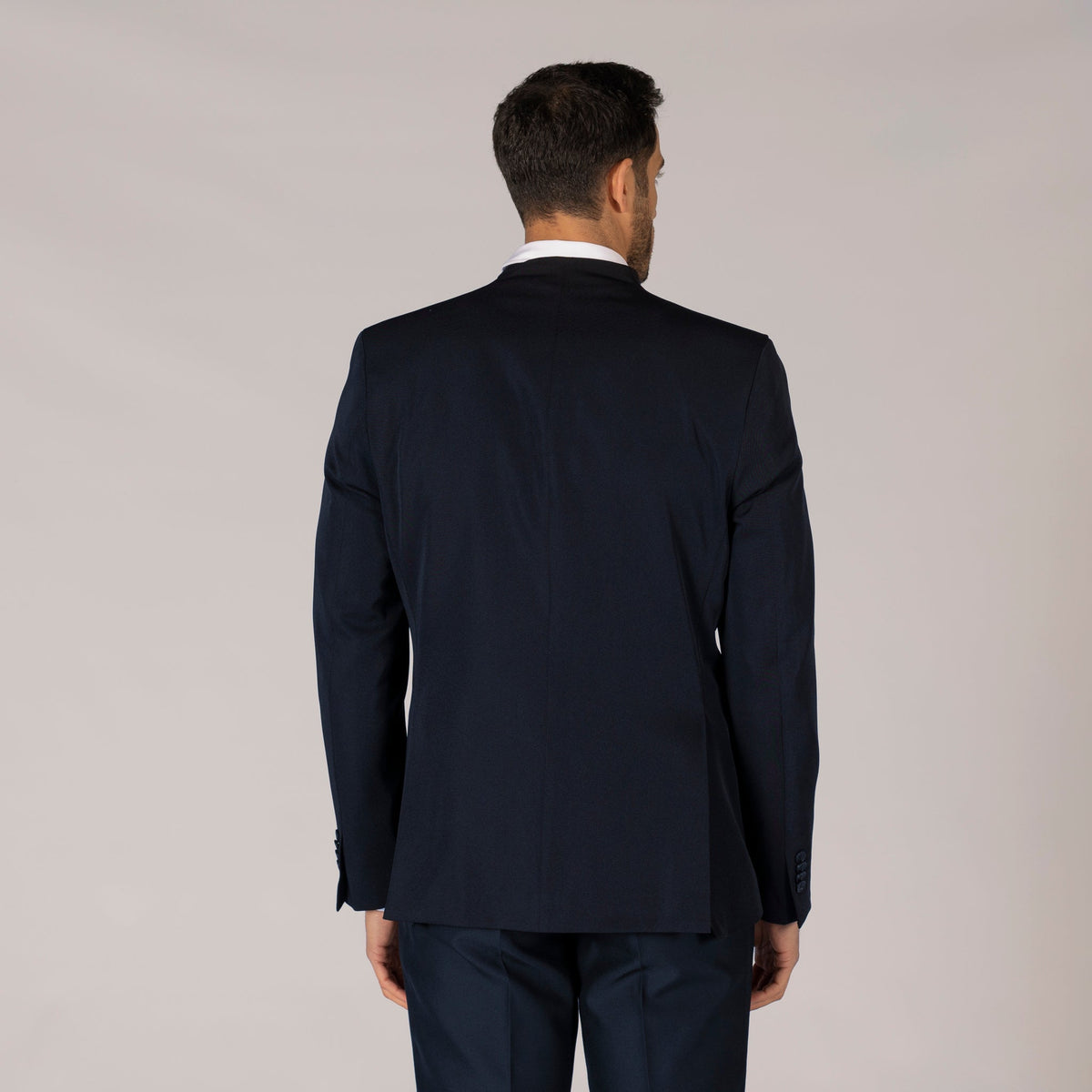AMERICANA HOMBRE 2 BOTONES CUELLO CHIMENEA SLIM FIT TRIVIAL