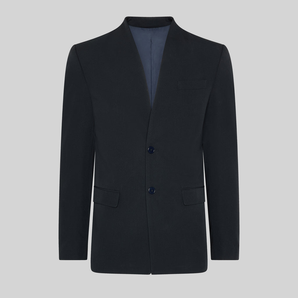 AMERICANA HOMBRE 2 BOTONES CUELLO CHIMENEA SLIM FIT TRIVIAL