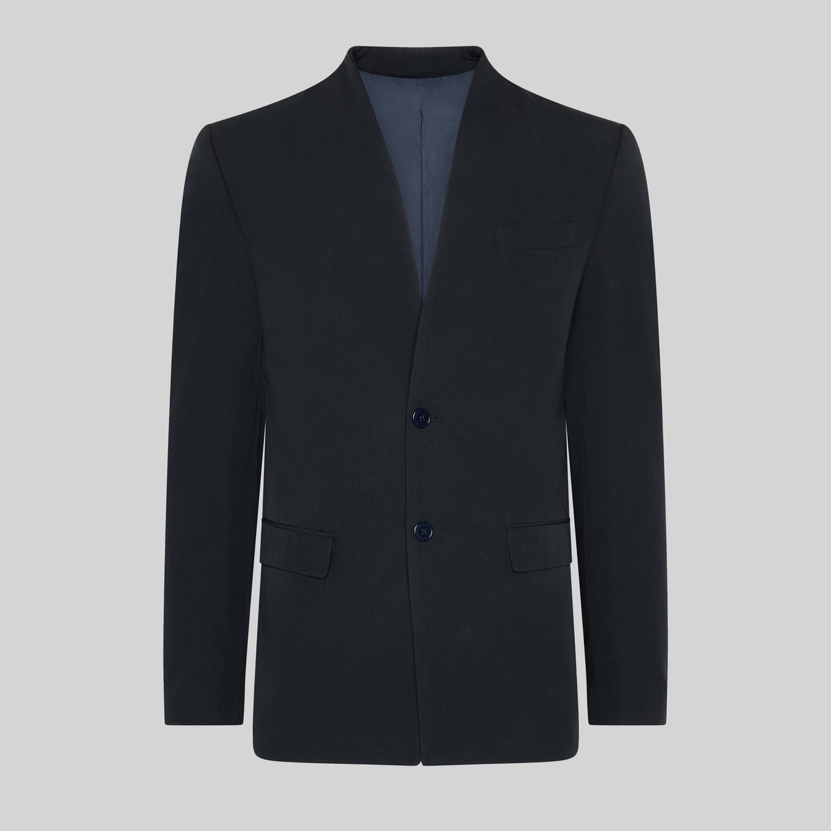 AMERICANA HOMBRE 2 BOTONES CUELLO CHIMENEA SLIM FIT TRIVIAL